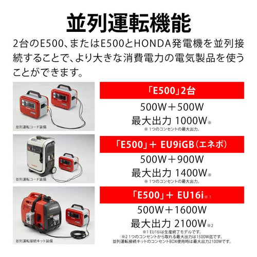 ホンダ 蓄電池 LiB-AID E500 E500-JN1 ソケット充電器あり 家庭用 大容量 蓄電器 蓄電機