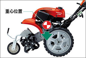 ホンダ 耕運機 サラダ FF300L(K1)〔デフ付・折りたたみハンドル仕様〕レッド | FF300K1-LT2 — PLOW(プラウ)