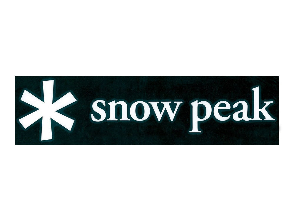 スノーピーク snowpeak スノーピークロゴステッカー アスタリスクM【NV