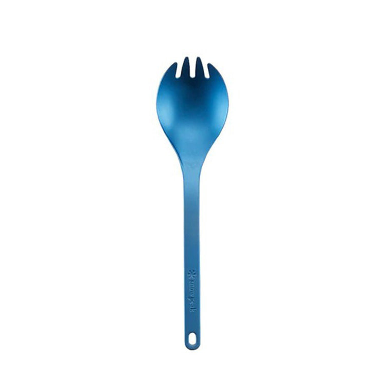 スノーピーク チタン先割れスプーン 限定 Titanium spork BL ブルー