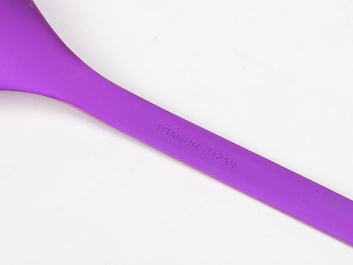 スノーピーク チタン先割れスプーン 限定 Titanium spork PR